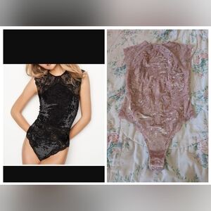 NWOT VS Velvet Lace Teddy